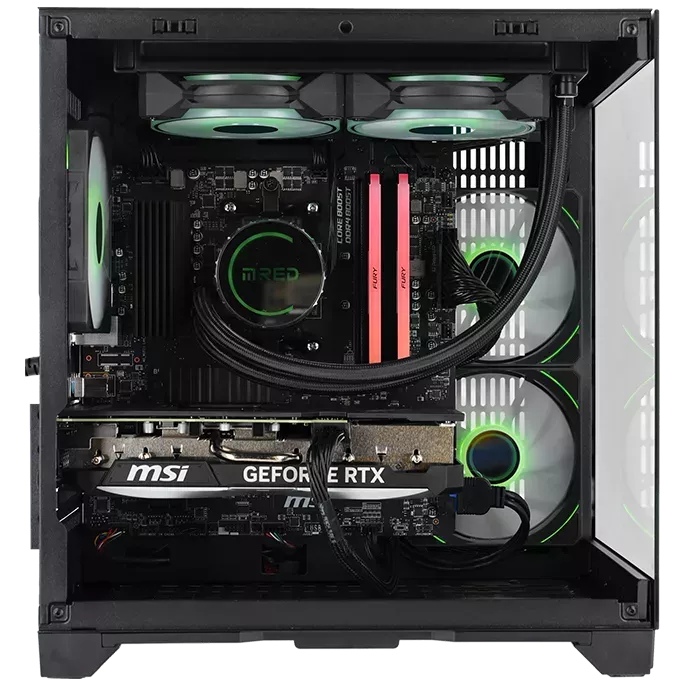 PC GAMER EZ Vision - RTX 4070TI Super - Ryzen 7 5700X3D - 16 GO DDR4