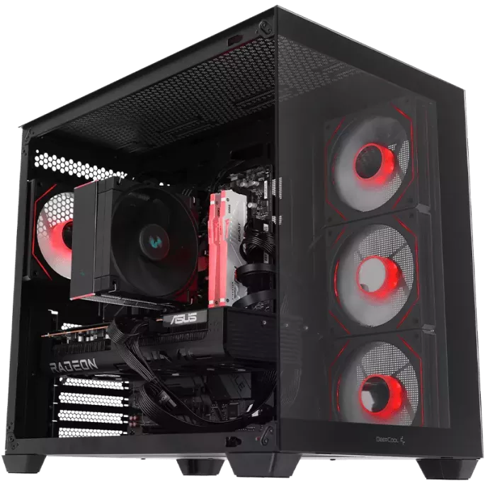 EZ Redsec Gaming PC - RX 9070 XT - Ryzen 5 9600x - 32GB DDR5
