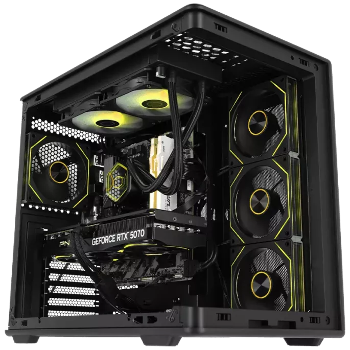 EZ Peasy Gaming PC - RTX 5070 - AMD Ryzen 5 7500F - 32GB DDR5