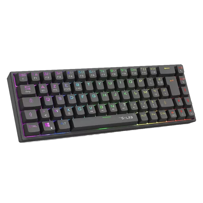 Gaming Keyboard - The G-Lab - Keyz Titanium Wireless (Black)