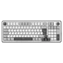 Clavier Gaming The G-Lab - Keyz Elite 400 Wireless (Blanc/Gris)