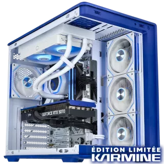 EZ Blue - RTX 5070 - Ryzen 5 7500X3D - 32 Go DDR5