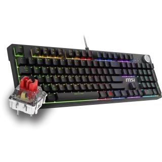 MSI FORGE GK310 RED FR Gaming Keyboard | RGB Keyboard