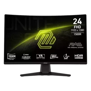 Écran gaming MSI - MAG 242C - Incurvé - 24" - 180Hz - 1ms