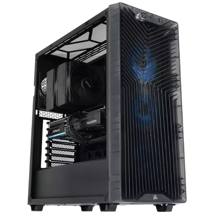 PC Gamer EZ Vice - RX 9070XT 16Go - Ryzen 7 7800X3D - 32 Go DDR5