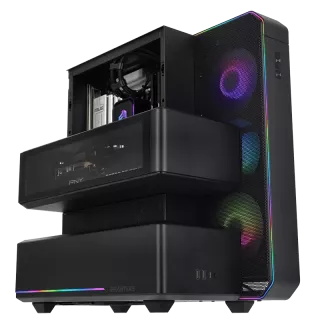 PC GAMER EZ Tetrix - RTX 5070 Ti - Ryzen 7 7800X3D - 32 Go DDR5