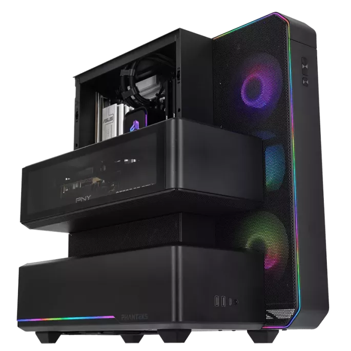 PC GAMER EZ Tetrix - RTX 5070 Ti - Ryzen 7 7800X3D - 32 Go DDR5