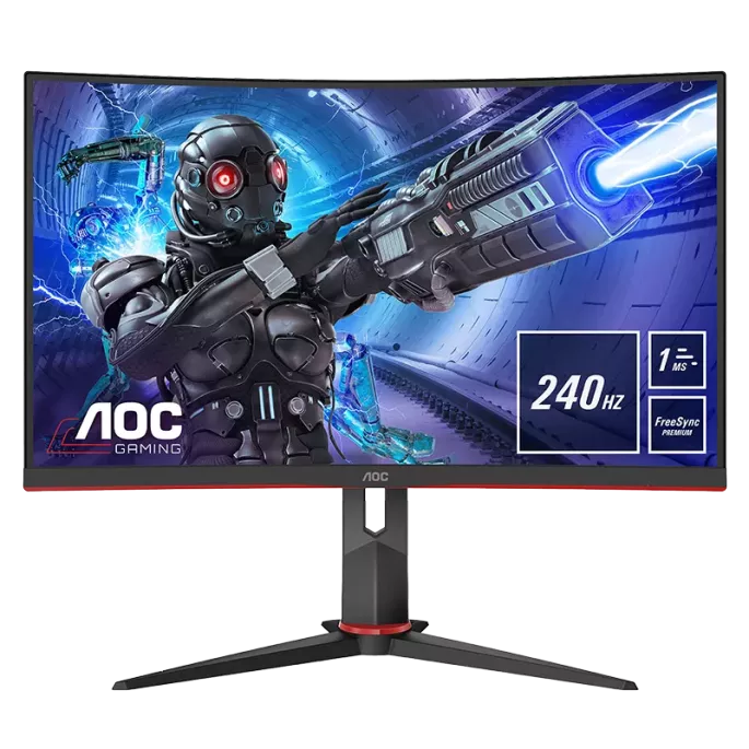 Gaming Monitor AOC – 31.5″ / 32″ FHD 240 Hz 1500R Curved | EZ Store