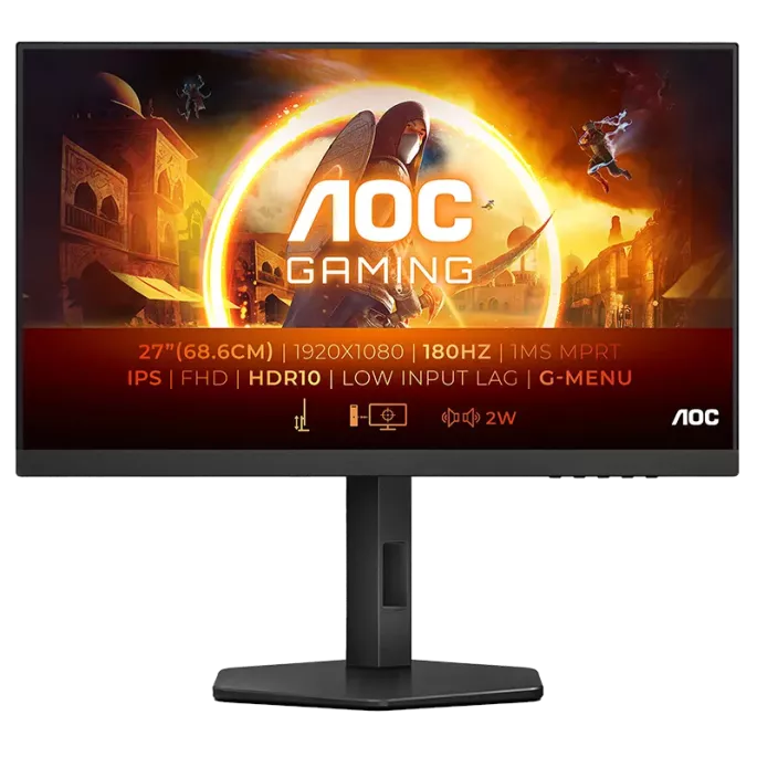 AOC G4 27G4X - 27" - 180Hz - 1 ms