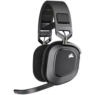 Corsair HS80 RGB WIRELESS Carbone