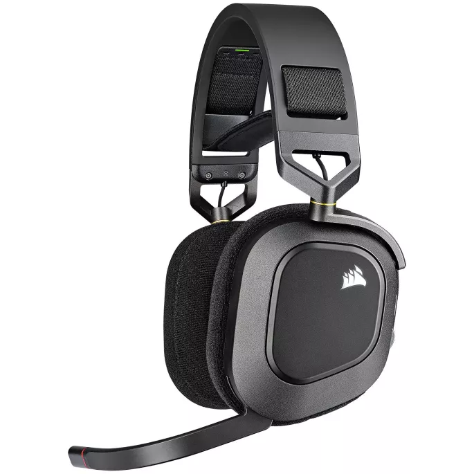 Corsair HS80 RGB WIRELESS Carbone