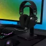 Corsair casque HS80 RGB WIRELESS Carbone