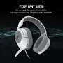 Corsair casque HS55 STEREO Blanc