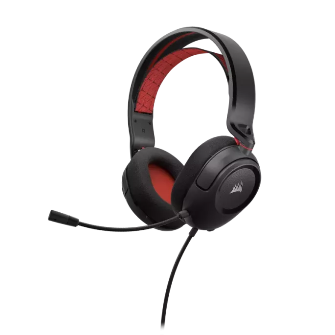 Corsair casque HS35 V2 STEREO Rouge