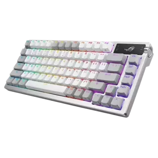Gaming Keyboard ASUS – ROG Azoth White Tri-Mode / Hot-Swap