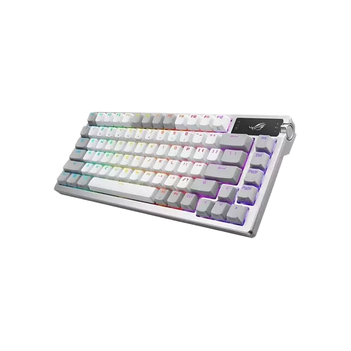 Gaming Keyboard ASUS – ROG Azoth White Tri-Mode / Hot-Swap