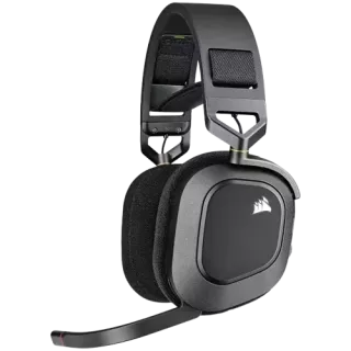 Corsair HS80 RGB WIRELESS Carbone