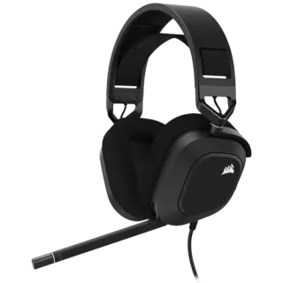 Corsair Casque HS80 RGB USB Carbone