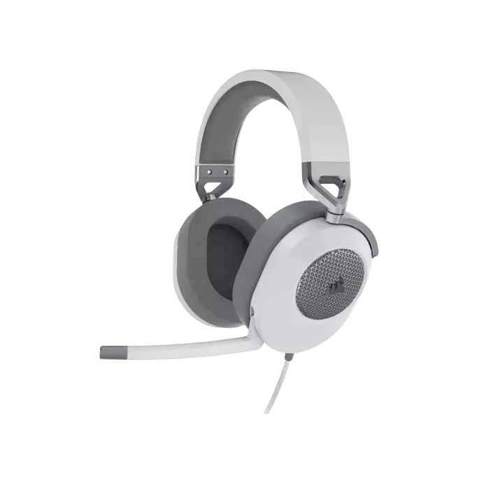 Corsair HS65 SURROUND Gaming Headset – White
