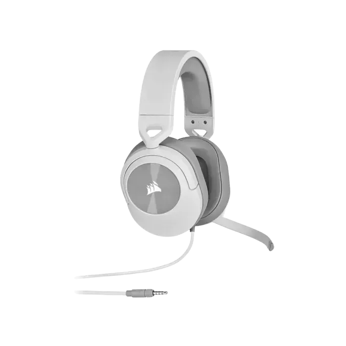 Casque Gaming Corsair – HS55 Stereo Blanc Filaire | EZ Store