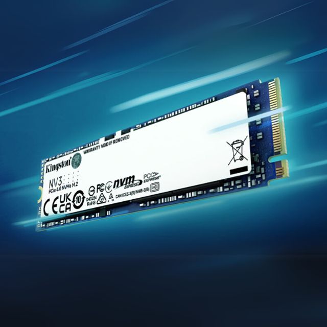 SSD M.2 Kingston NV3 2To offrant une grande capacité pour stockage de jeux