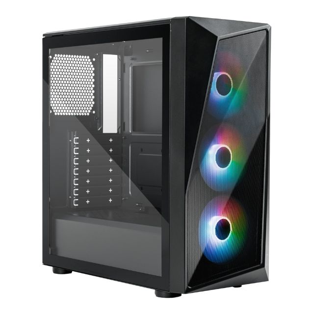 Boîtier Cooler Master CMP 520 conçu pour un montage PC gamer bien ventilé