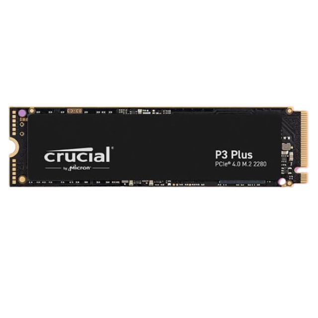 SSD M.2 Crucial P3 Plus 1To PCIe améliorant la réactivité d’un PC gamer