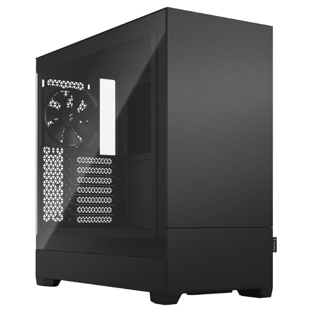 Boîtier Fractal Design Pop Silent Tower Noir réduisant le bruit pour un PC gaming silencieux