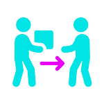 Pictogramme EZ-Store : réception du colis